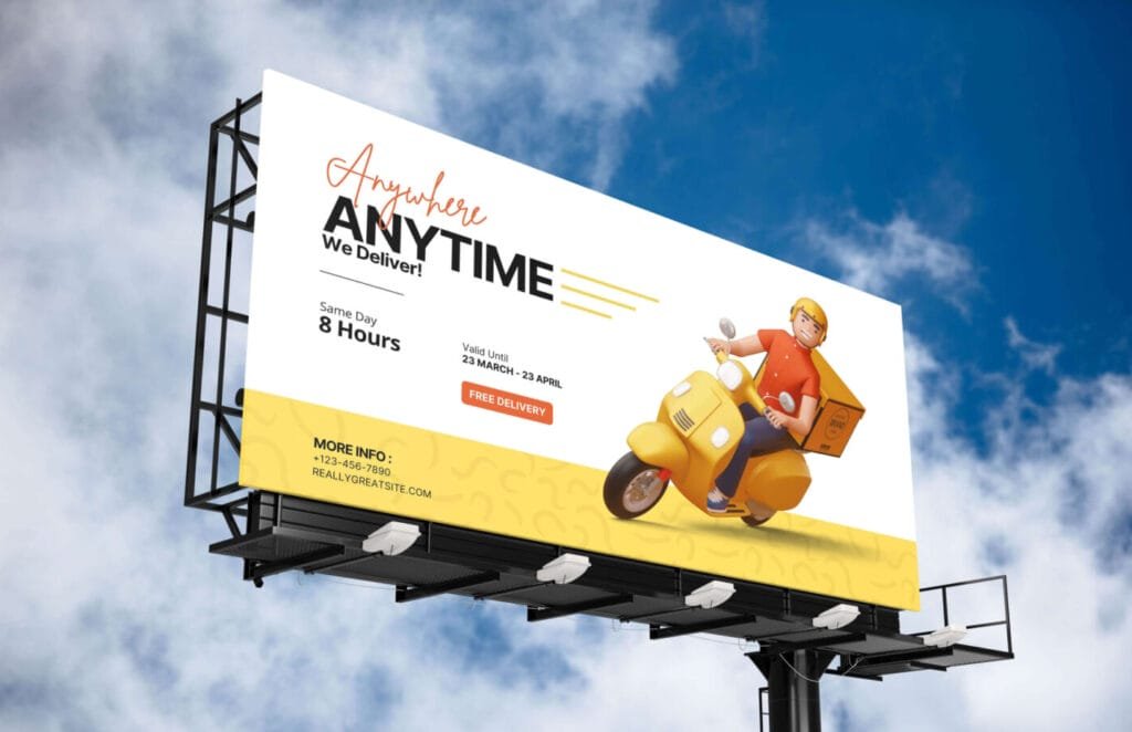 Reklámtábla, cégtábla