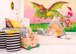 gyermekszoba faldekoráció