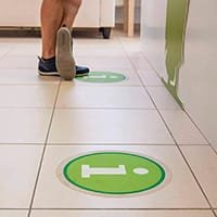 Beltéri padlómatrica nyomtatás – dekoráció és reklámcélra