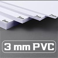 3mm habosított PVC tábla