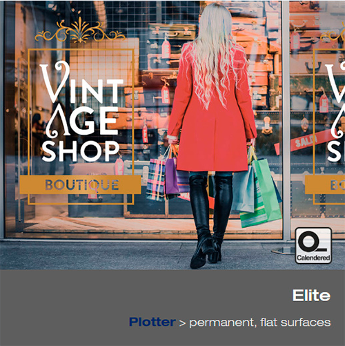 Elite egyszínű vágható poltterfólia