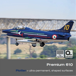 Premium610 egyszínű vágható poltterfólia