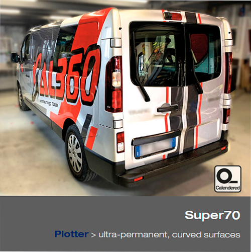 Super70 egyszínű vágható poltterfólia