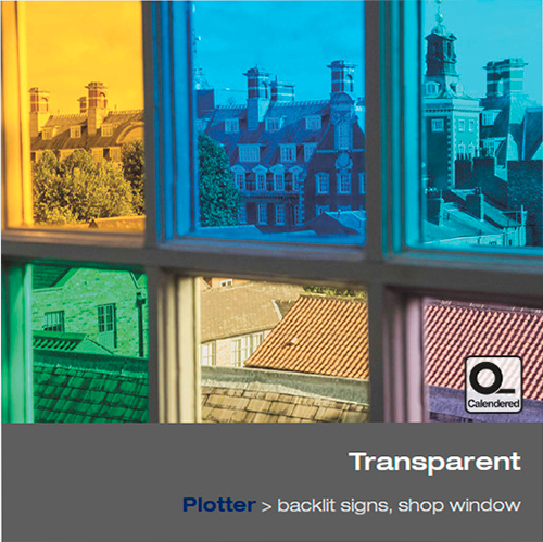 Átlátszó egyszínű vágható poltterfólia