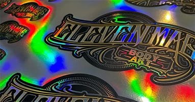 Nyomtatható holografikus matrica, fólia